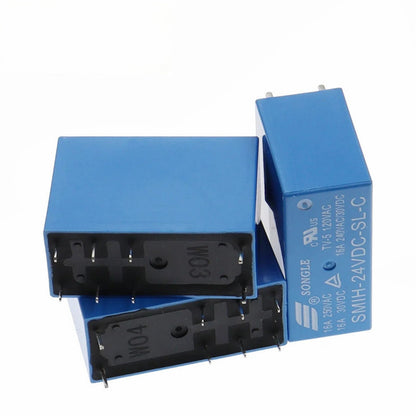 ‌SMIH-05V / 12V / 24V-SL-C Songle 8Pin SMIH Relay 16A 250VAC 30VDC NO/NC Power Relay