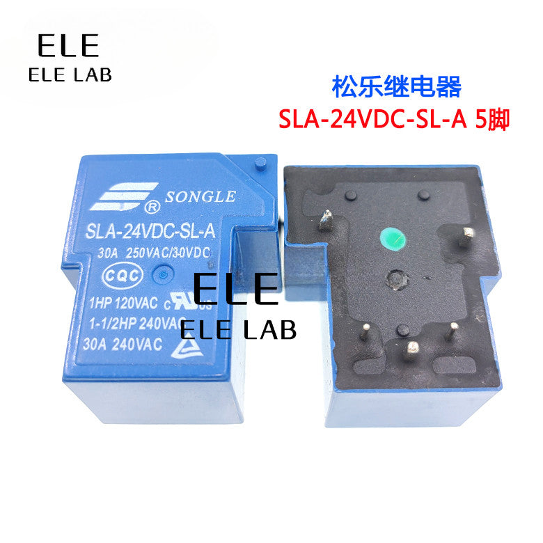 ‌SLA Relay 05VDC 09VDC 12VDC 24VDC 48VDC 30A Power Relay with 4Pin 5Pin 6Pin for High-Current Switching