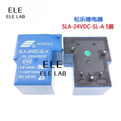 ‌SLA Relay 05VDC 09VDC 12VDC 24VDC 48VDC 30A Power Relay with 4Pin 5Pin 6Pin for High-Current Switching