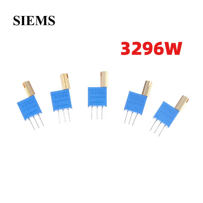3296W Multi-turn Adjustable Potentiometer 100R/1K/2K/5K/10K/20K/50K/100K/200K/500K/1M/2M Metal Shaft Long Handle potentiometer