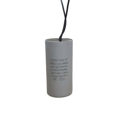 ‌Original Explosion-Proof CBB60 Start Run Capacitor 4UF 6UF 8UF 10UF 12UF 15UF 18UF 20UF 25UF 30UF 35UF 40UF 45UF 50UF 60UF for Water Pumps, Washing Machines, Motors, Hoist Cranes