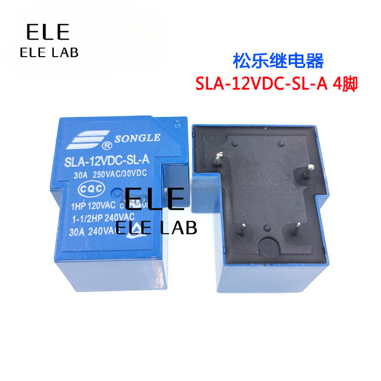 ‌SLA Relay 05VDC 09VDC 12VDC 24VDC 48VDC 30A Power Relay with 4Pin 5Pin 6Pin for High-Current Switching