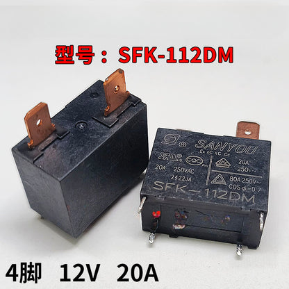 ‌SFK-112DM Relay for Water Heater & AC Control Boards Compatible with Midea Gree Haier SJ-S-112DM SJ-S-112DMH SFK-112DM SFK-112DM-E SLI-S-112DM SLI-S-112DMK