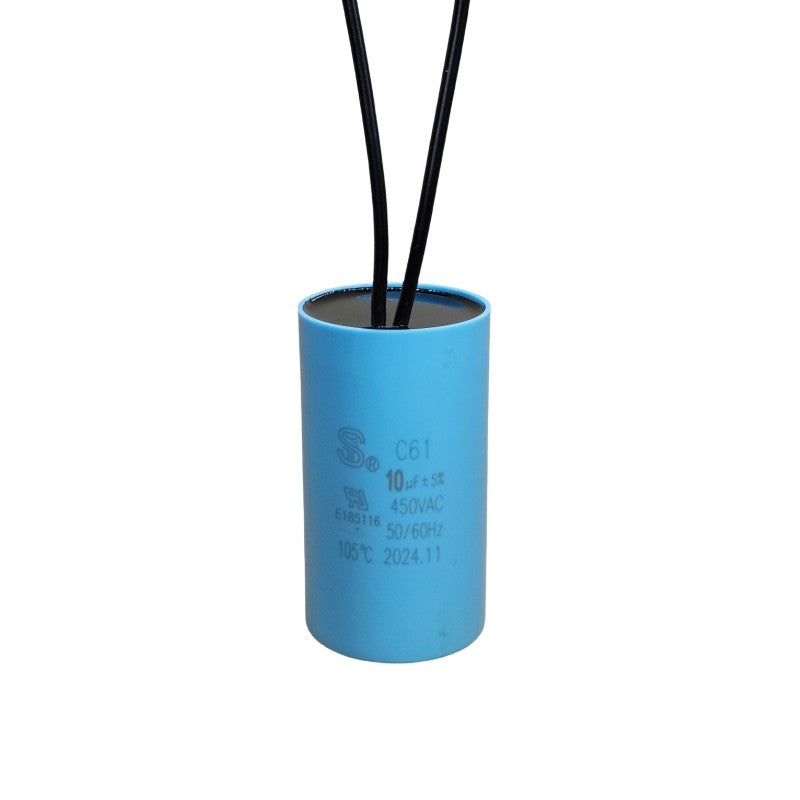‌Original Explosion-Proof CBB60 Start Run Capacitor 4UF 6UF 8UF 10UF 12UF 15UF 18UF 20UF 25UF 30UF 35UF 40UF 45UF 50UF 60UF for Water Pumps, Washing Machines, Motors, Hoist Cranes