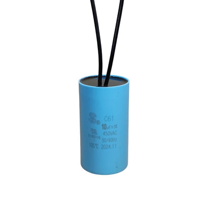 ‌Original Explosion-Proof CBB60 Start Run Capacitor 4UF 6UF 8UF 10UF 12UF 15UF 18UF 20UF 25UF 30UF 35UF 40UF 45UF 50UF 60UF for Water Pumps, Washing Machines, Motors, Hoist Cranes