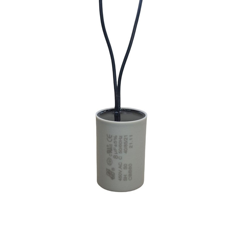 ‌Original Manufacturer CBB65 Washing Machine Starting Capacitor, Aluminum Shell 12UF15UF, Compatible with Haier, Midea, Little Swan‌