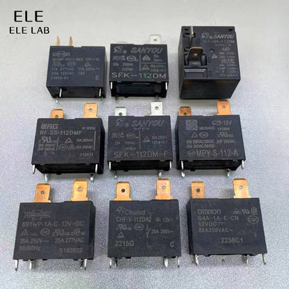 Air Conditioner & Water Heater Relay 4Pin Power Relay 20A/25A/30A for ‌Gree Midea Haier