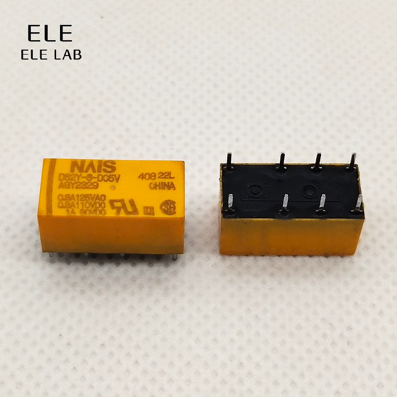 Original DS2Y DS2E Relay 8Pin 5V 12V 24V DS2Y-S DS2E-S DS2E-M