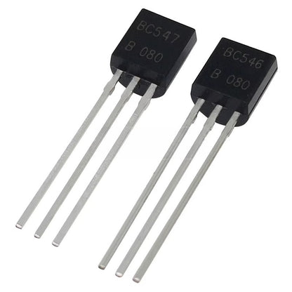 ‌50Pcs BC546 BC547 BC548 BC556 BC557 BC558 Bipolar Transistors TO-92