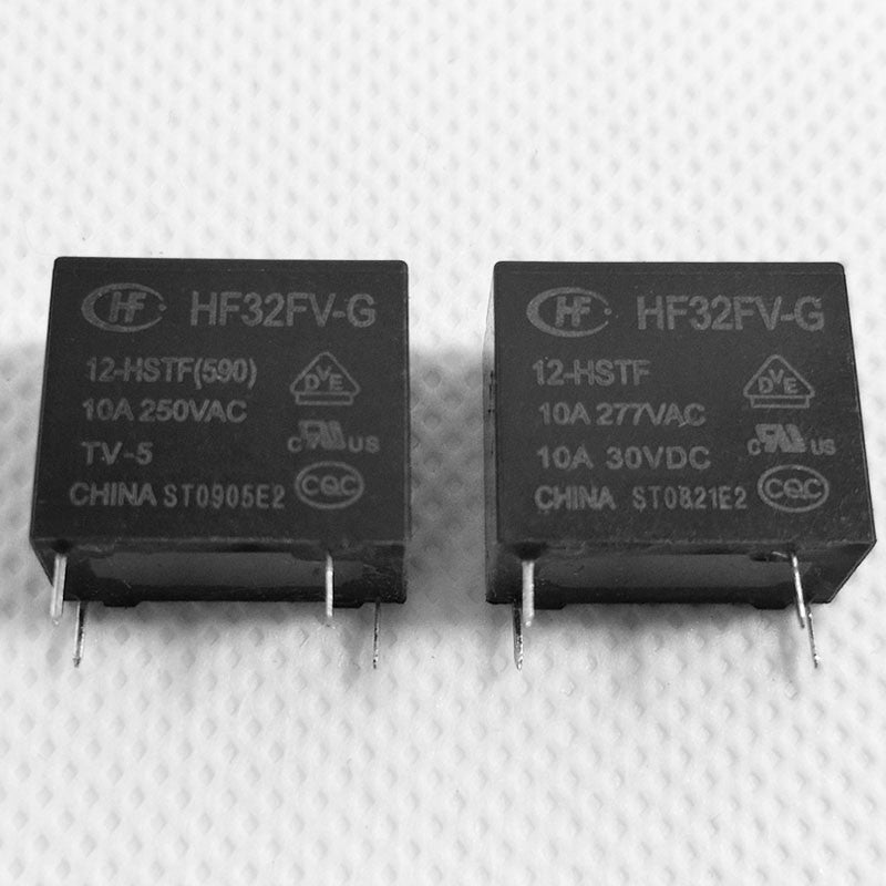 ‌2Pcs Original HF32FV HF32FV-G Power Relays HF32FV-5 HF32FV-12 HF32FV-24 HF32FV-G-3 HF32FV-G-5 HF32FV-G-6 HF32FV-G-9 HF32FV-G-12 HF32FV-G-24 HF32FV-G-48