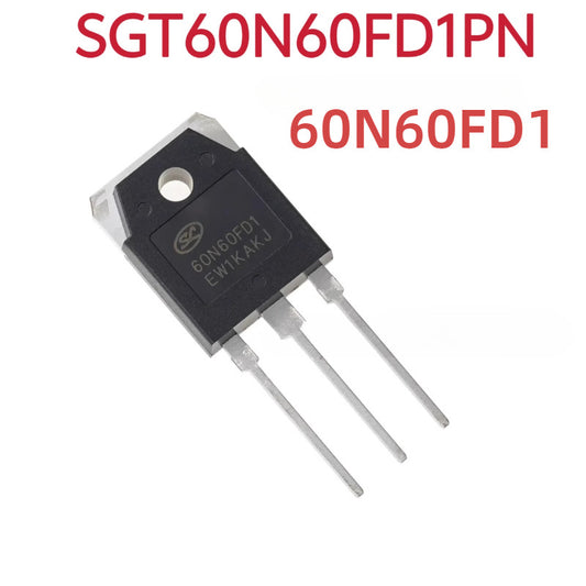 Original 60N60FD1 TO-3P MOSFET 600V 60A N-Channel Power Transistor for Welding Machine Inverters, Motor Drives & Industrial SMPS