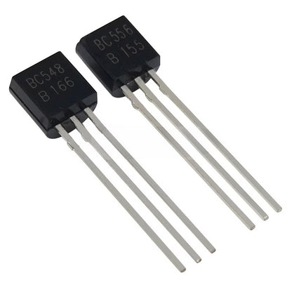 ‌50Pcs BC546 BC547 BC548 BC556 BC557 BC558 Bipolar Transistors TO-92