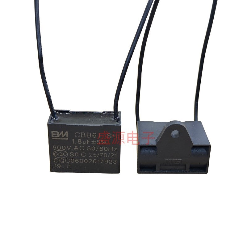 BM CBB61 Starting Capacitor for Fans, Exhaust Fans, Ceiling Fans, Floor Fans 1UF 1.2UF 1.5UF 1.8UF 2.5UF 3UF 4UF 5UF 6UF Motor Run Capacitor