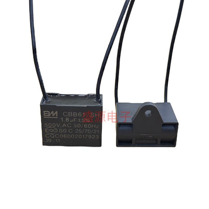 BM CBB61 Starting Capacitor for Fans, Exhaust Fans, Ceiling Fans, Floor Fans 1UF 1.2UF 1.5UF 1.8UF 2.5UF 3UF 4UF 5UF 6UF Motor Run Capacitor