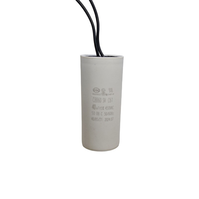 ‌CBB60 Start Run Capacitor 4UF 6UF 7UF 8UF 10UF 12UF 13UF 15UF 20UF 25UF 30UF 35UF 40UF 45UF 50UF 60UF Explosion-Proof Waterproof for Pumps, Washing Machines
