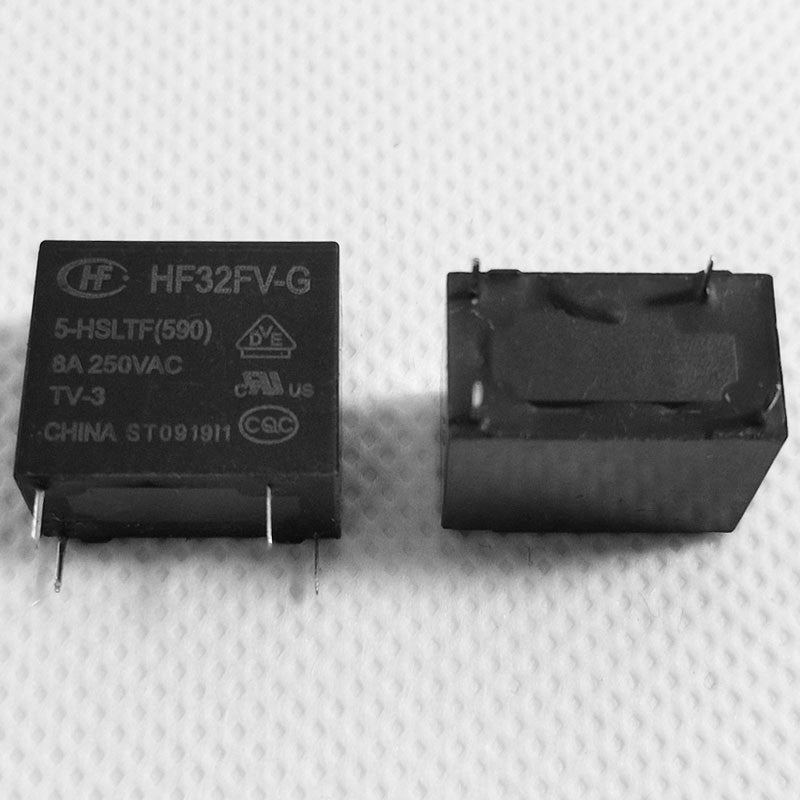 ‌2Pcs Original HF32FV HF32FV-G Power Relays HF32FV-5 HF32FV-12 HF32FV-24 HF32FV-G-3 HF32FV-G-5 HF32FV-G-6 HF32FV-G-9 HF32FV-G-12 HF32FV-G-24 HF32FV-G-48