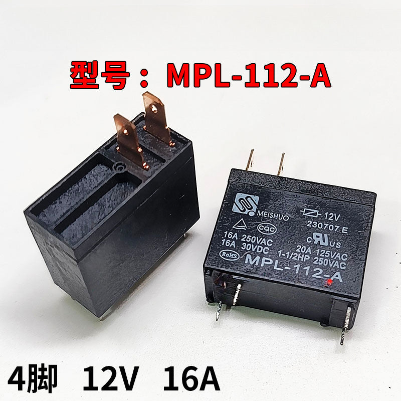 Power Relay for Microwave Oven, Water Heater & Air Conditioning Compatible with Midea, Gree, Haier MPL-112-A MPY-S-112-A MPQ4-S-112-A