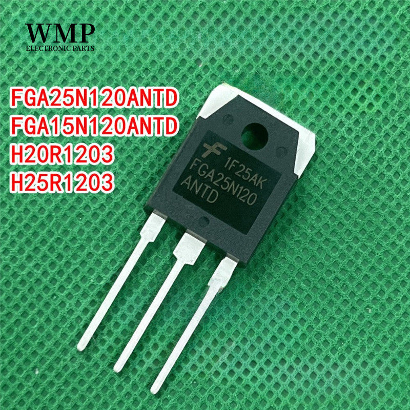 Original New Transistor FGA25N120ANTD FGA15N120ANTD H20R1203 H25R1203 H15R1203 FGA25N120 FGA15N120 IGBT for Induction Cooker