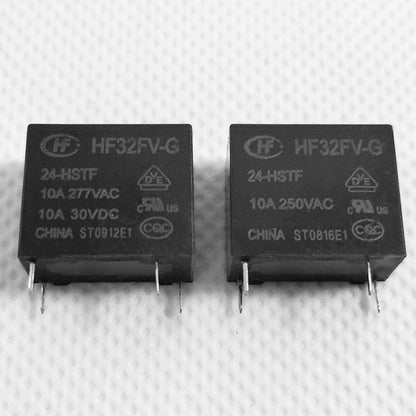 ‌2Pcs Original HF32FV HF32FV-G Power Relays HF32FV-5 HF32FV-12 HF32FV-24 HF32FV-G-3 HF32FV-G-5 HF32FV-G-6 HF32FV-G-9 HF32FV-G-12 HF32FV-G-24 HF32FV-G-48
