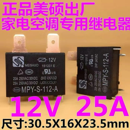 Air Conditioner & Water Heater Relay 4Pin Power Relay 20A/25A/30A for ‌Gree Midea Haier