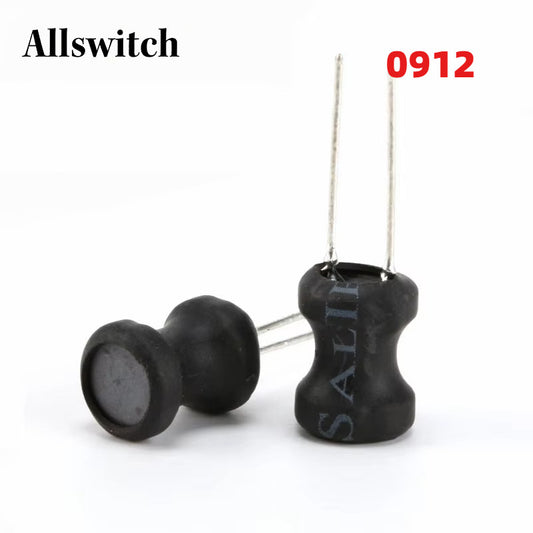 20/10Pcs Power Inductor DIP 0912 9X12mm 2.2UH 3.3UH 4.7UH 6.8UH 10UH 22UH 33UH 47UH 68UH 100UH 220UH 330UH 470uH Inductance