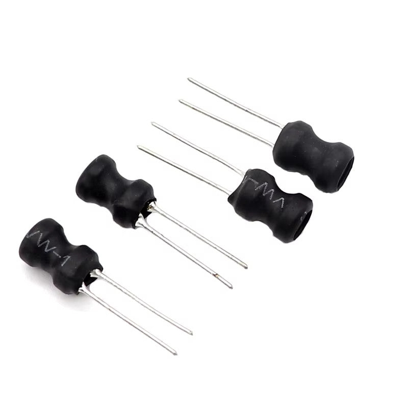 40/20/10Pcs Power Inductor DIP 0608 6X8mm Inductance Copper Coil 4.7UH 10UH 22UH 33UH 47UH 68UH 100UH 220UH 330UH 470UH 680UH 1MH 10MH