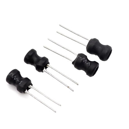 40/20/10Pcs Power Inductor DIP 0608 6X8mm Inductance Copper Coil 4.7UH 10UH 22UH 33UH 47UH 68UH 100UH 220UH 330UH 470UH 680UH 1MH 10MH