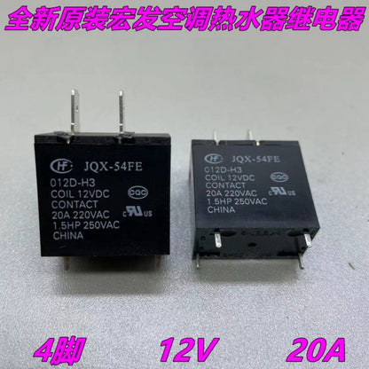 Air Conditioner & Water Heater Relay 4Pin Power Relay 20A/25A/30A for ‌Gree Midea Haier
