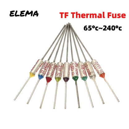 TF Thermal Fuse RY 65Degrees -240Degrees TF thermal protector 10A250V Rice Cooker Temperature Fuse