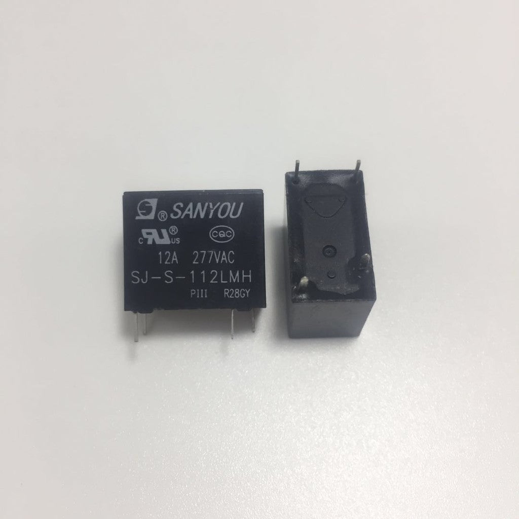 2Pcs SANYOU SJ-S Relay 4Pin Automotive Relay Universal Power Relay SJ-S-105DM 109 112 118 124DMH