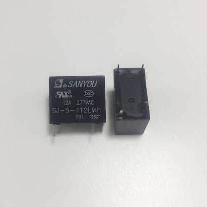 2Pcs SANYOU SJ-S Relay 4Pin Automotive Relay Universal Power Relay SJ-S-105DM 109 112 118 124DMH