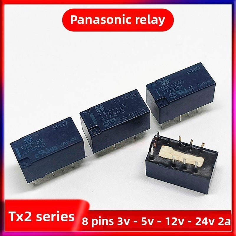 2‌Pcs Original G6S-2 TX2 NEC EC2 Relay 3V 5V 12V 24V EC2-4.5NU EC2-5NU EC2-12NU EC2-24NU