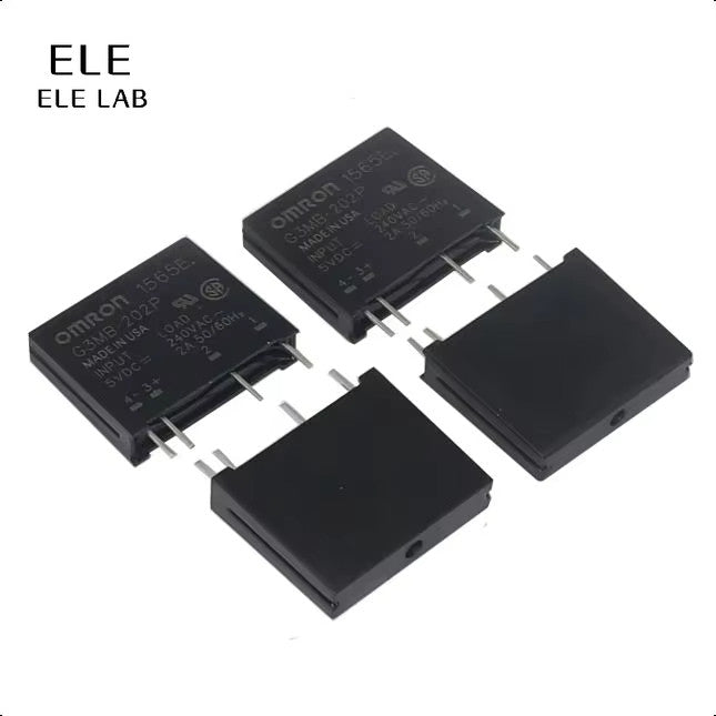 DC-AC Solid State Relay Module G3MB-202P G3MB 202P 5V 12V 24V PCB SIP SSR AC 240V 2A Snubber Circuit Resistor Relay Switch