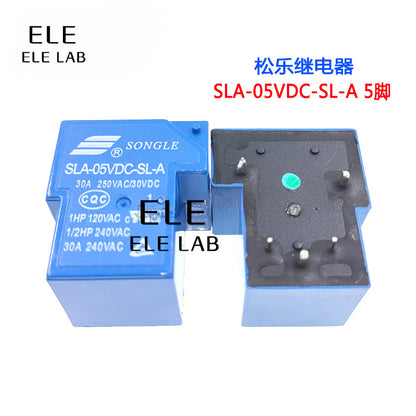 ‌SLA Relay 05VDC 09VDC 12VDC 24VDC 48VDC 30A Power Relay with 4Pin 5Pin 6Pin for High-Current Switching