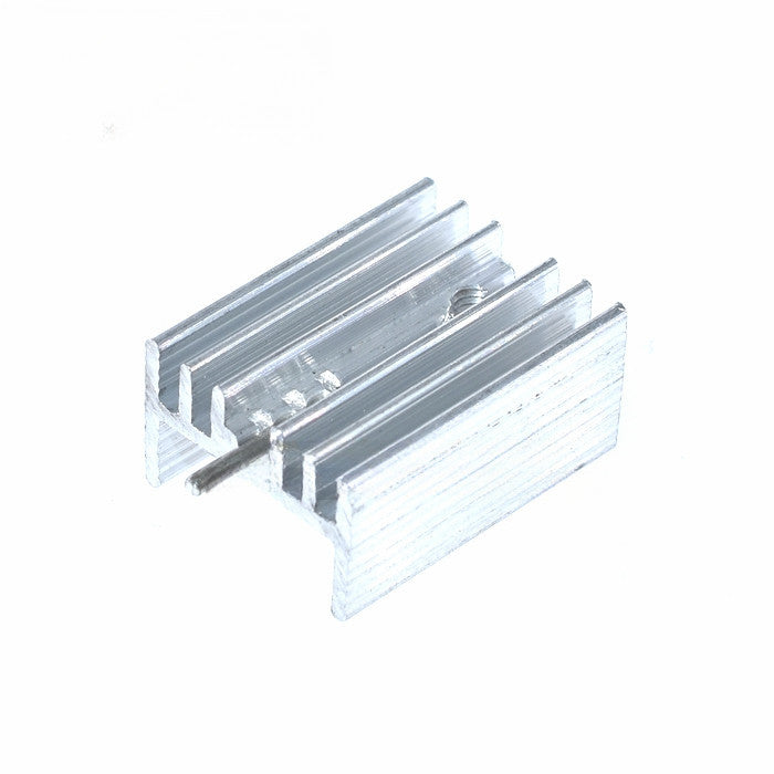 10Pcs 21x15x10mm Aluminum Heat Sink With needle/No Needle Dual Versions Efficient Cooling for TO-220 Transistors/MOSFETs