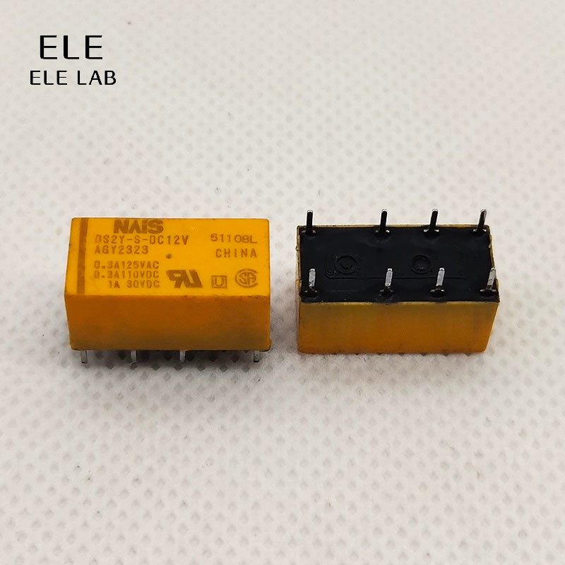 Original DS2Y DS2E Relay 8Pin 5V 12V 24V DS2Y-S DS2E-S DS2E-M