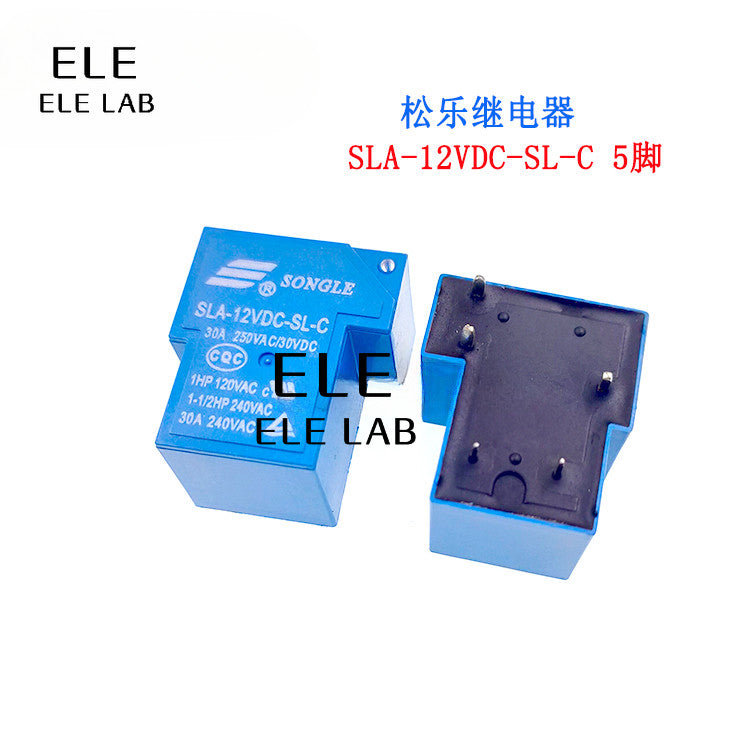 ‌SLA Relay 05VDC 09VDC 12VDC 24VDC 48VDC 30A Power Relay with 4Pin 5Pin 6Pin for High-Current Switching