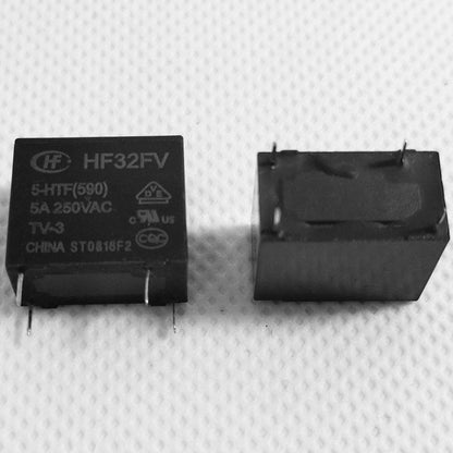 ‌2Pcs Original HF32FV HF32FV-G Power Relays HF32FV-5 HF32FV-12 HF32FV-24 HF32FV-G-3 HF32FV-G-5 HF32FV-G-6 HF32FV-G-9 HF32FV-G-12 HF32FV-G-24 HF32FV-G-48