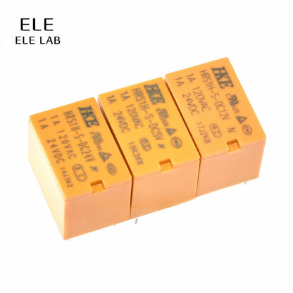HRS1H-S-DC5V HRS1H-S-DC12V HRS1H-S-DC24V 5V 12V 24V 1A 120VAC HKE Signal Relay