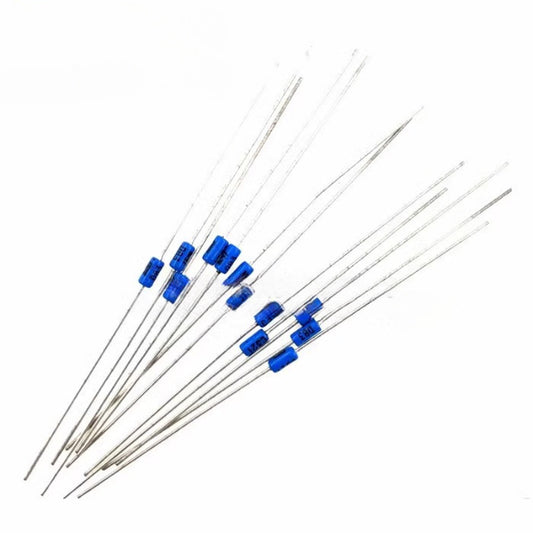 50Pcs DB3/DB4 Bidirectional Trigger Diode DO-35 High-Precision Trigger Device Blue (Industrial-Grade DIAC/Dimmer & Speed Control Component)