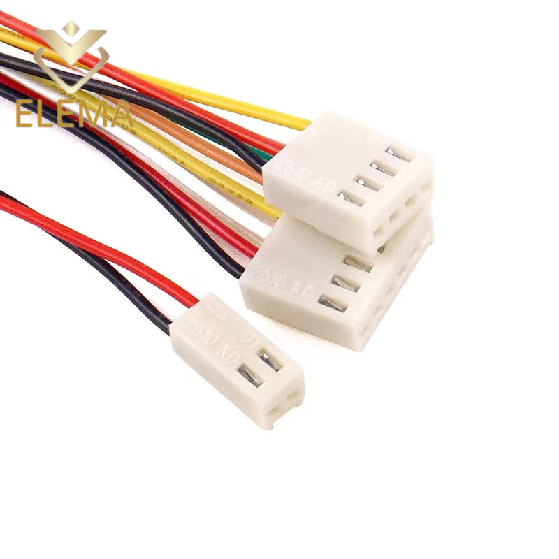 KF2510 Terminal Wire 2.54mm Spacing 2/3/4/5/6Pin Single Head Electronic Cable 20cm  2510 Connecting Wire