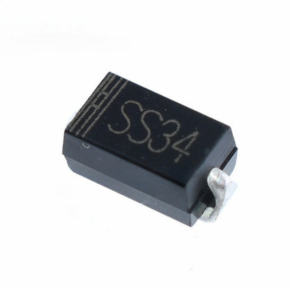 100/50Pcs SS34 SMA Schottky Diode 40V 3A High-Current IN5822/1N5822 Efficient Rectification & Reverse Polarity Protection