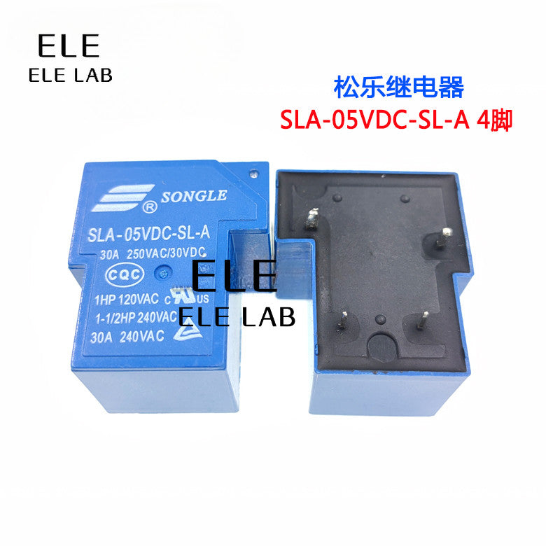 ‌SLA Relay 05VDC 09VDC 12VDC 24VDC 48VDC 30A Power Relay with 4Pin 5Pin 6Pin for High-Current Switching