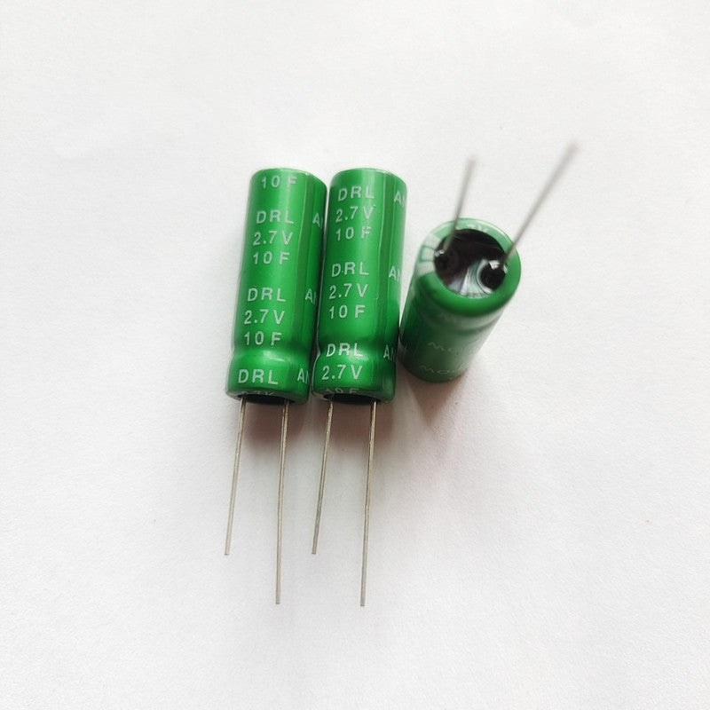Super Farad Capacitor 1F/1.5F/2F/3F/4F/4.7F/5F/7F/10F/15F/18F/22F/25F/30F/50F Super Farad Capacitor 2.7V