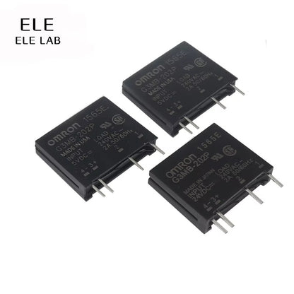 DC-AC Solid State Relay Module G3MB-202P G3MB 202P 5V 12V 24V PCB SIP SSR AC 240V 2A Snubber Circuit Resistor Relay Switch