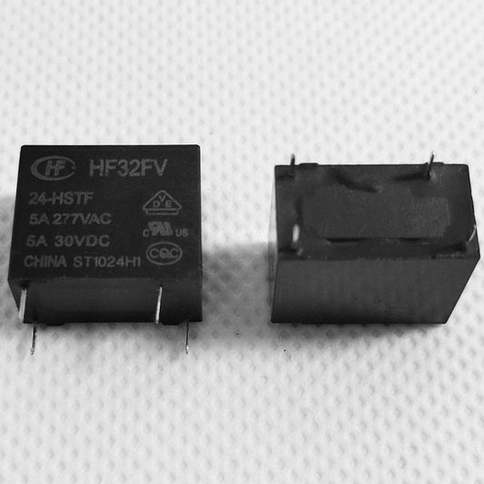 ‌2Pcs Original HF32FV HF32FV-G Power Relays HF32FV-5 HF32FV-12 HF32FV-24 HF32FV-G-3 HF32FV-G-5 HF32FV-G-6 HF32FV-G-9 HF32FV-G-12 HF32FV-G-24 HF32FV-G-48