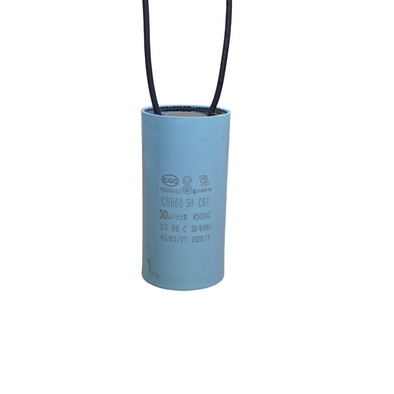 ‌Original Explosion-Proof CBB60 Start Run Capacitor 4UF 6UF 8UF 10UF 12UF 15UF 18UF 20UF 25UF 30UF 35UF 40UF 45UF 50UF 60UF for Water Pumps, Washing Machines, Motors, Hoist Cranes