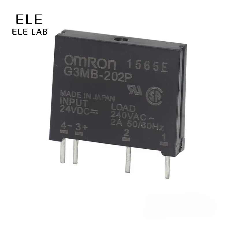 DC-AC Solid State Relay Module G3MB-202P G3MB 202P 5V 12V 24V PCB SIP SSR AC 240V 2A Snubber Circuit Resistor Relay Switch