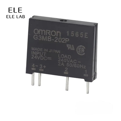 DC-AC Solid State Relay Module G3MB-202P G3MB 202P 5V 12V 24V PCB SIP SSR AC 240V 2A Snubber Circuit Resistor Relay Switch