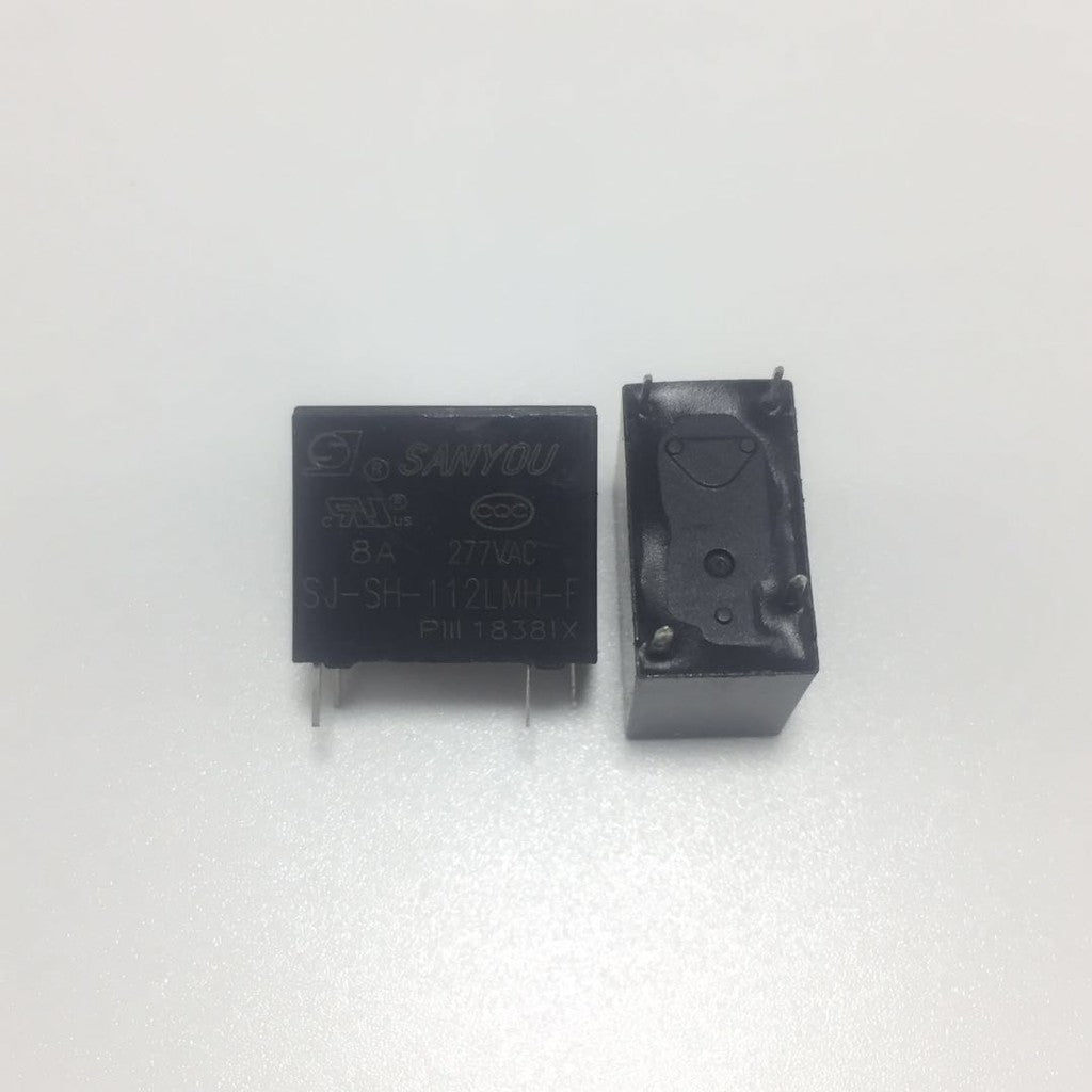 2Pcs SANYOU SJ-S Relay 4Pin Automotive Relay Universal Power Relay SJ-S-105DM 109 112 118 124DMH